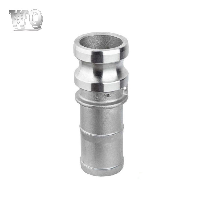 Rustfrit stålrørsforbindelse Quick Release Camlock-koblinger