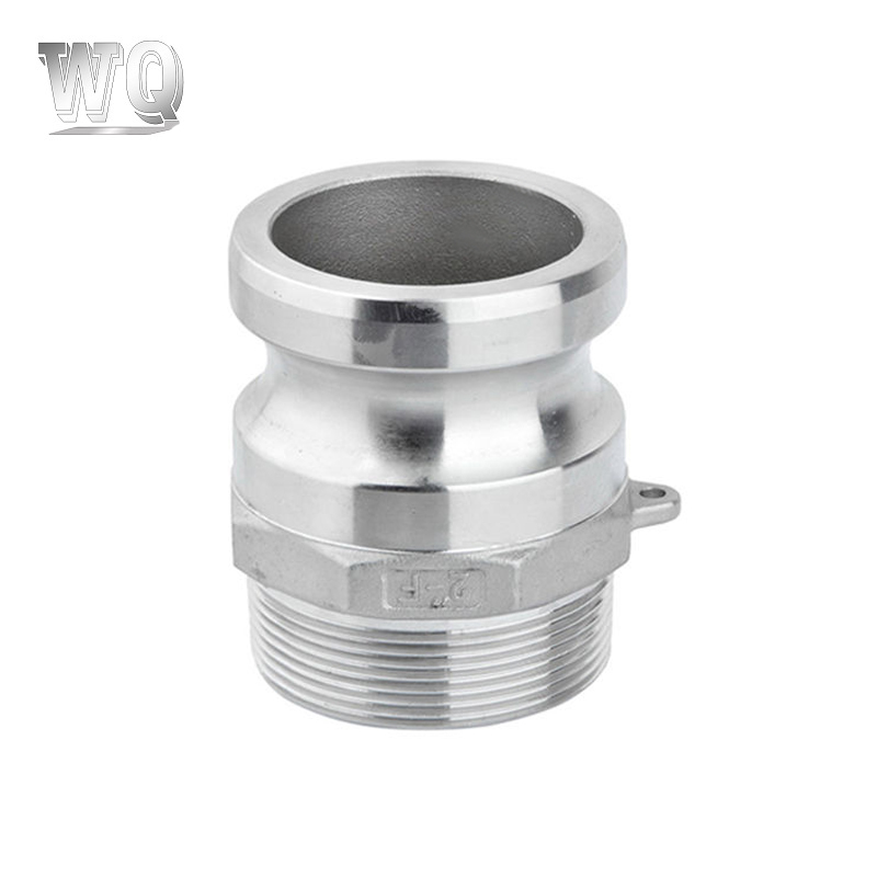 Rustfrit stålrørsforbindelse Quick Release Camlock-koblinger